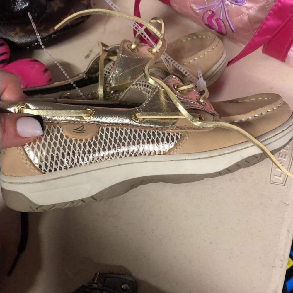 Girls Sperry boat shoes